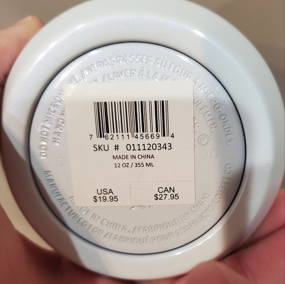 Starbucks Tumbler pearl 12 fl oz - Picture 4 of 8